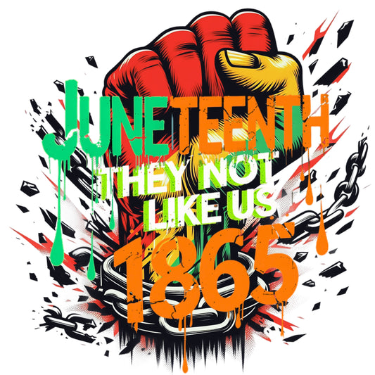 "1865 Juneteenth" Gildan Pullover Hoodie
