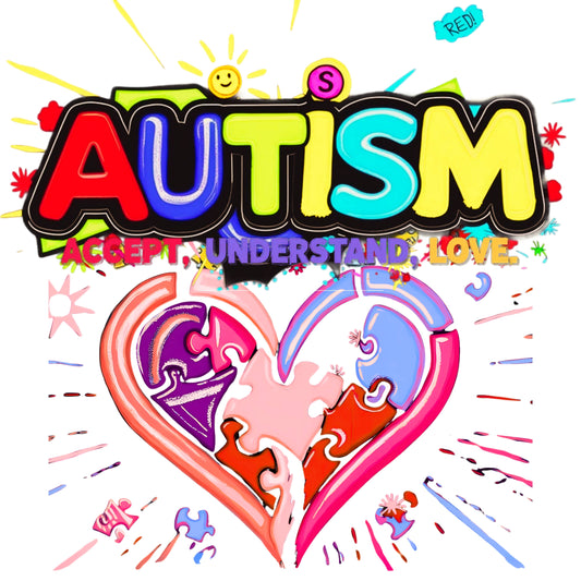 "Autism Heart01" Gildan 5.3 oz. T-Shirt