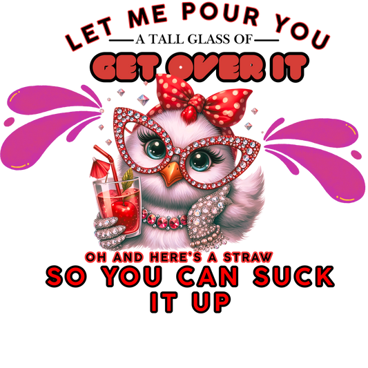 "Get Over It" Gildan 5.3 oz. T-Shirt