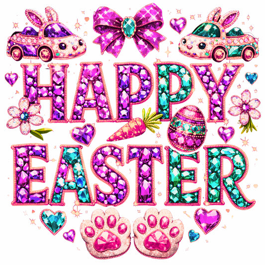 "Happy Easter"#2 G500 Gildan 5.3 oz. T-Shirt