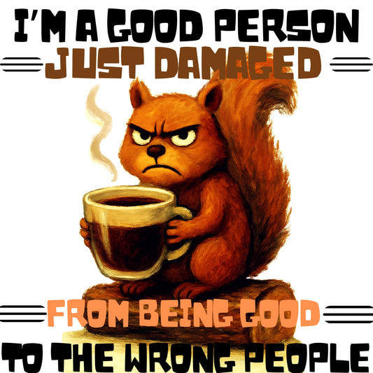 I'M A GOOD PERSON"G185 Gildan ADULT Pullover Hoodie