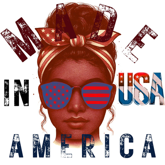 USA" "Made in America" Long Sleeve G540 LS T-Shirt 5.3 oz.