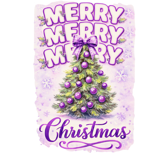 "Merry Christmas" G540 LS T-Shirt 5.3 oz.