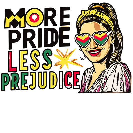 "More Pride Less Prejudice" Gildan 5.3 oz. T-Shirt