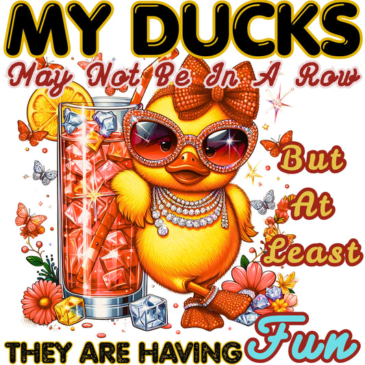 "My Ducks having fun" too Gildan 5.3 oz. T-Shirt