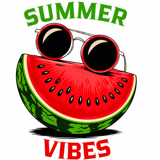 "Summer Vibes" Bella + Canvas Ladies Relaxed Jersey Short-Sleeve T-Shirt