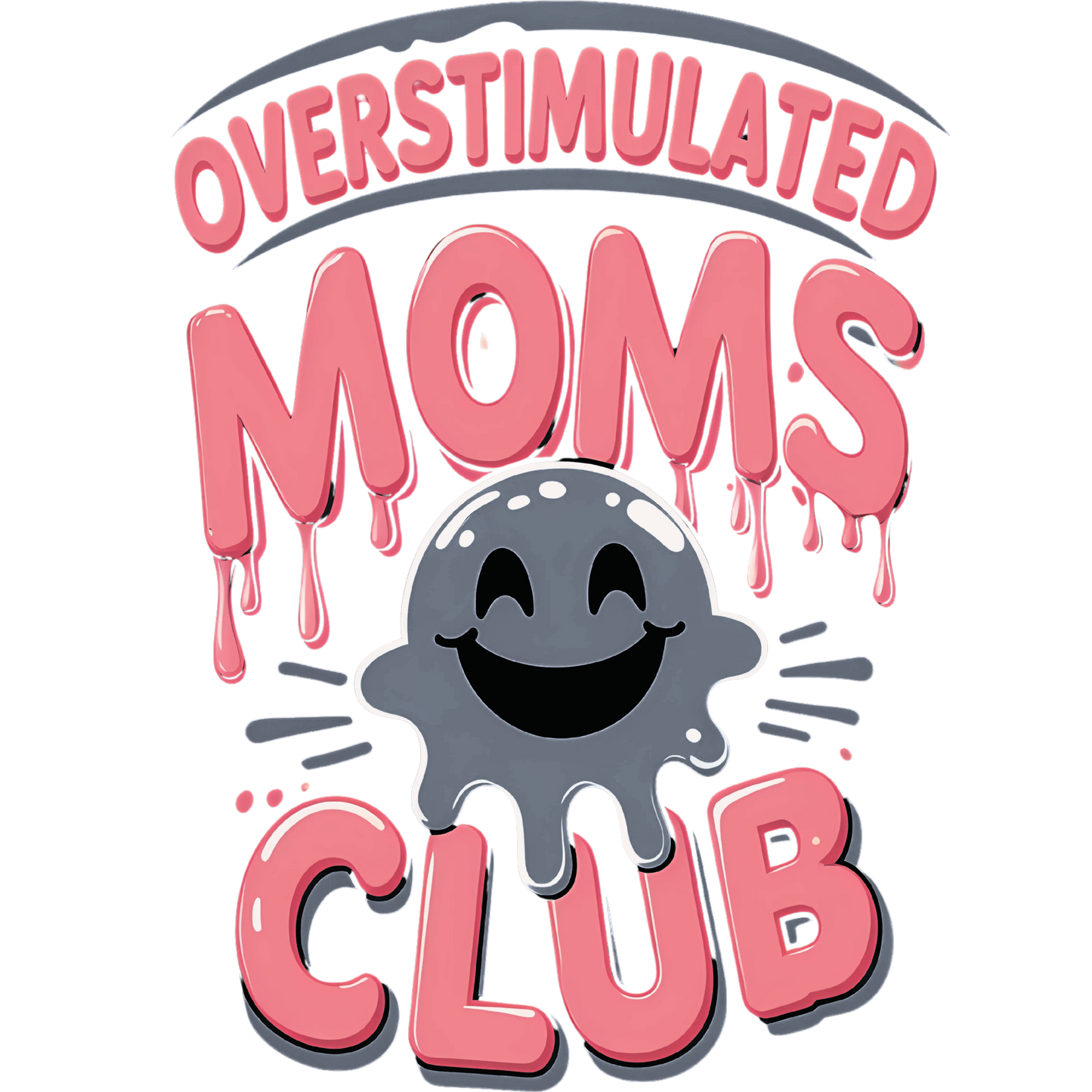 "Over Stimulated Moms02" Gildan 5.3 oz. T-Shirt