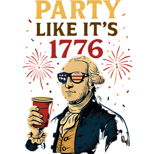 "Party like it's 1776"-independence-Day" G500 Gildan 5.3 oz. T-Shirt