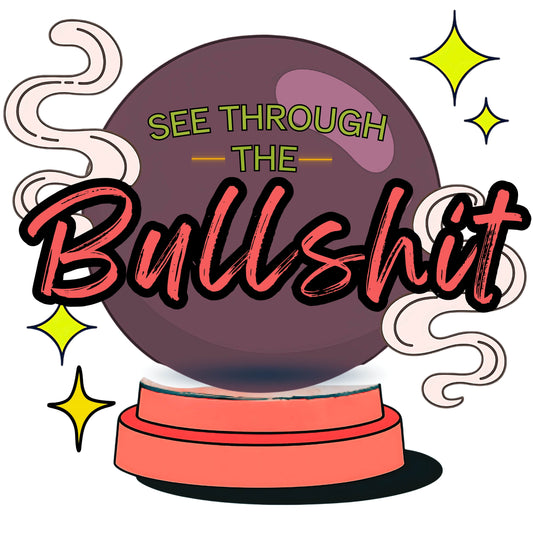 "See thru the Bullshit" G500 Gildan 5.3 oz. T-Shirt