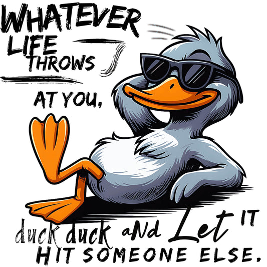 "Whatever Life Throws" G500 Gildan 5.3 oz. T-Shirt