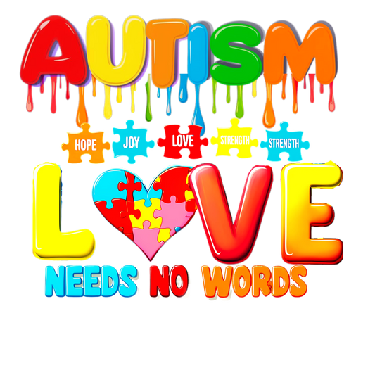 "Autism love" Gildan unisex soft style Tee-Downloadable PNG