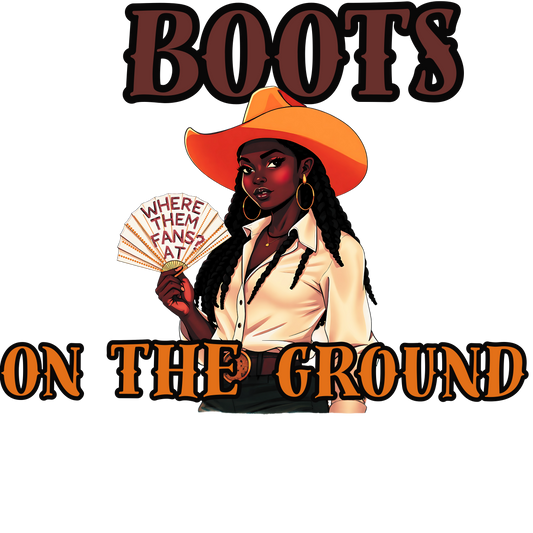 "Boots on the Ground02 "Gildan Soft style Tee