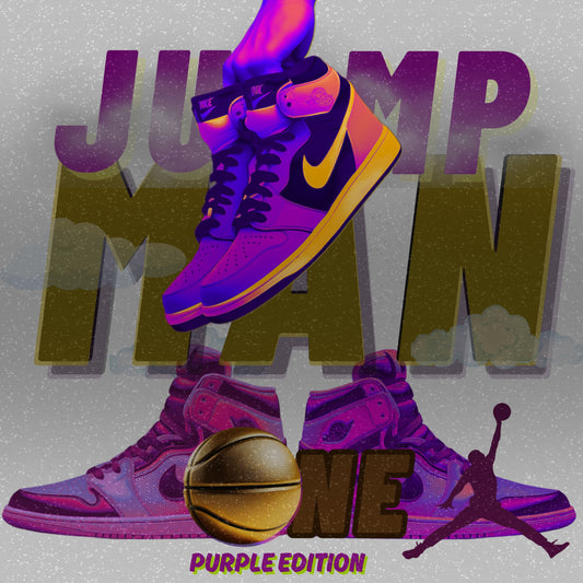 "Jump Man One" Gildan 5.3 oz. T-Shirt