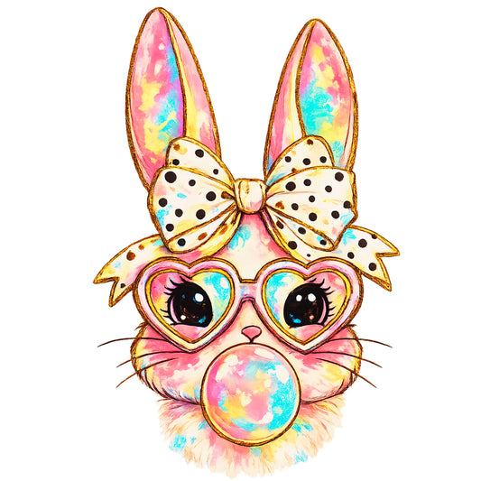 "Girl Easter" 3001Y Bella + Canvas Kids Short-Sleeve T-Shirt