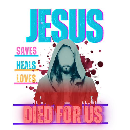 "Jesus" " Died for us" G500 Gildan 5.3 oz. T-Shirt
