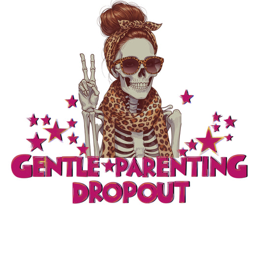 "Parenting Dropout" Gildan unisex soft style Tee-Downloadable PNG