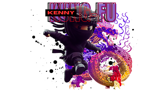 "Kungfu Kenny" Gildan 5.3 oz. T-Shirt