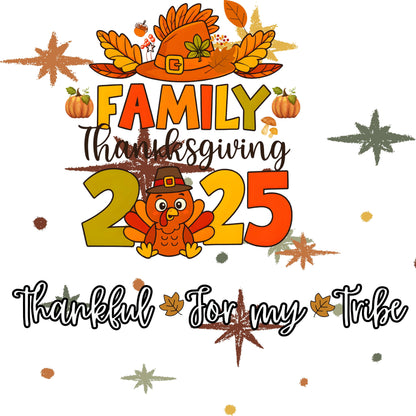 "Family Thanksgiving" G180 Gildan Crewneck Pullover Sweatshirt