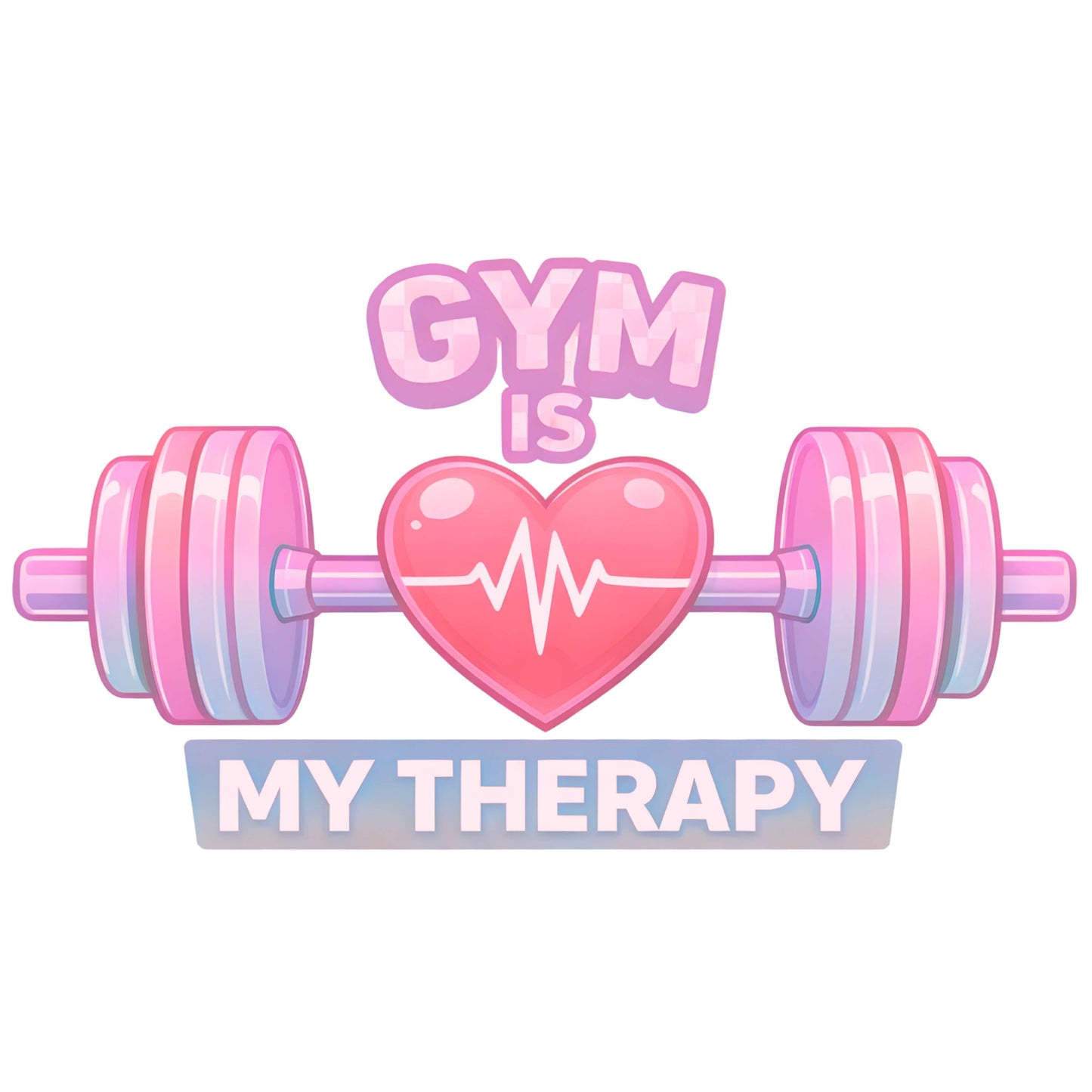 "GYM Therapy women #3" LST356 Sport-Tek Ladies Performance Racerback Tank