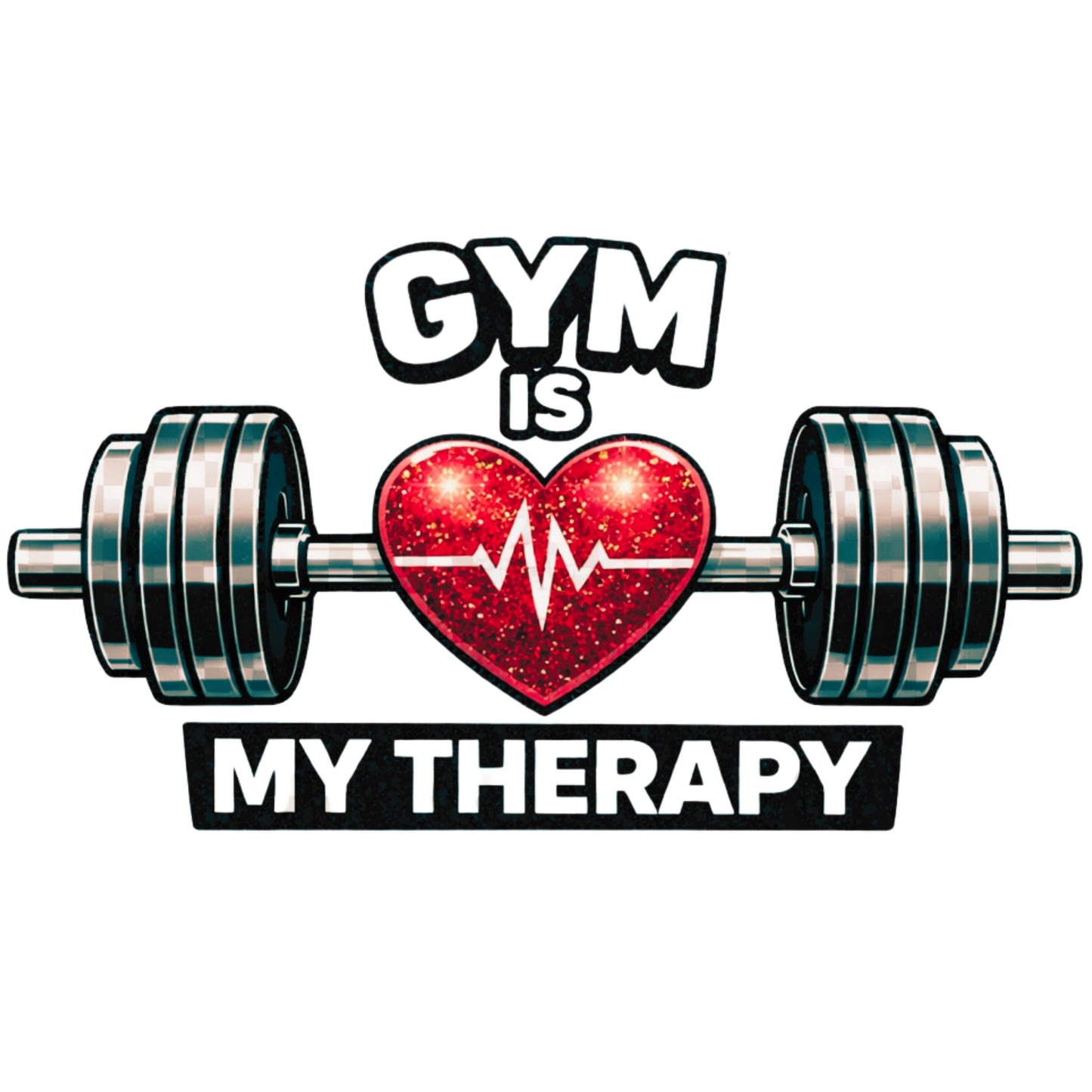 "GYM Therapy women #2" G500VL Ladies' 5.3 oz. V-Neck T-Shirt
