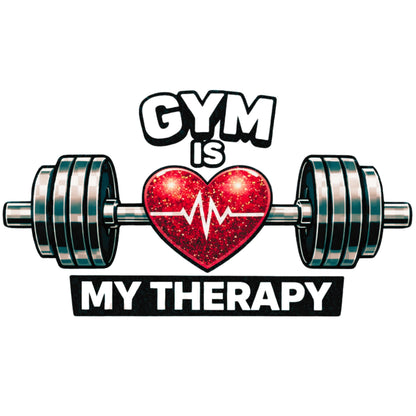 "GYM Therapy women #2" G500VL Ladies' 5.3 oz. V-Neck T-Shirt