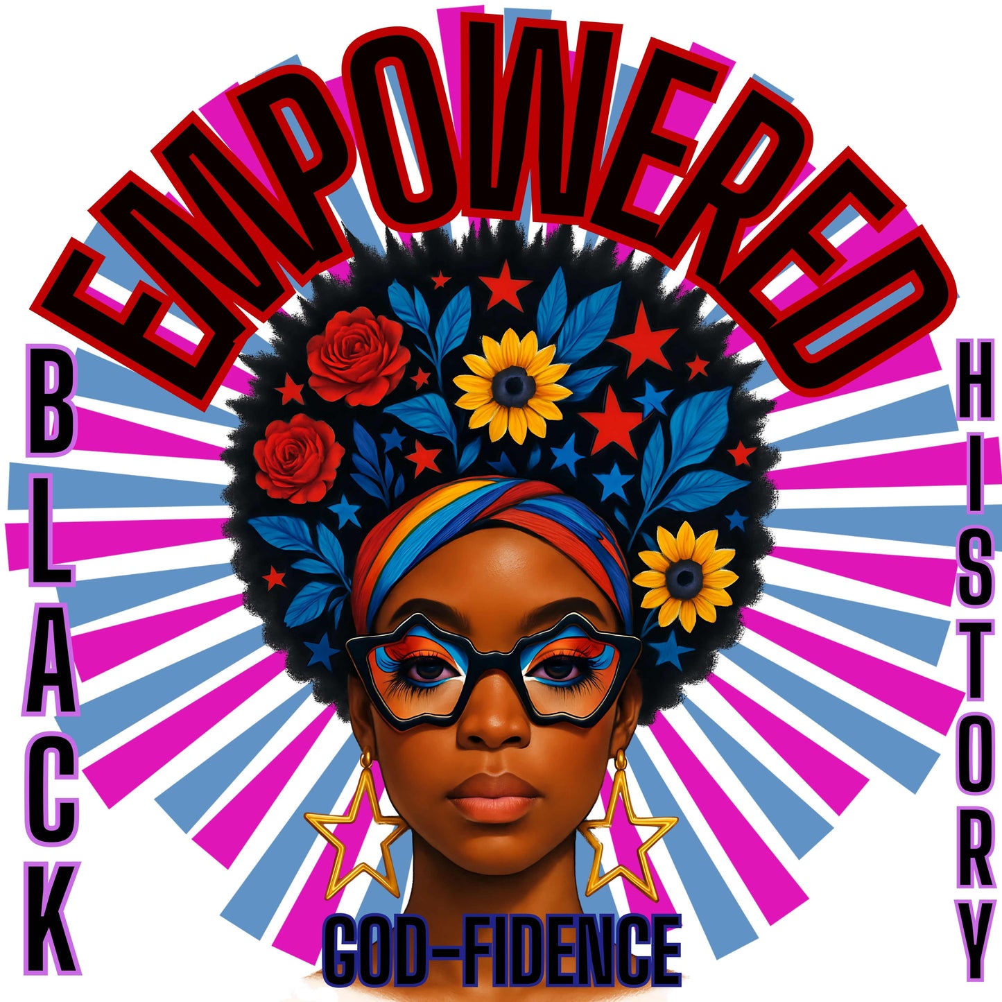 "Empowered" G500 Gildan 5.3 oz. T-Shirt