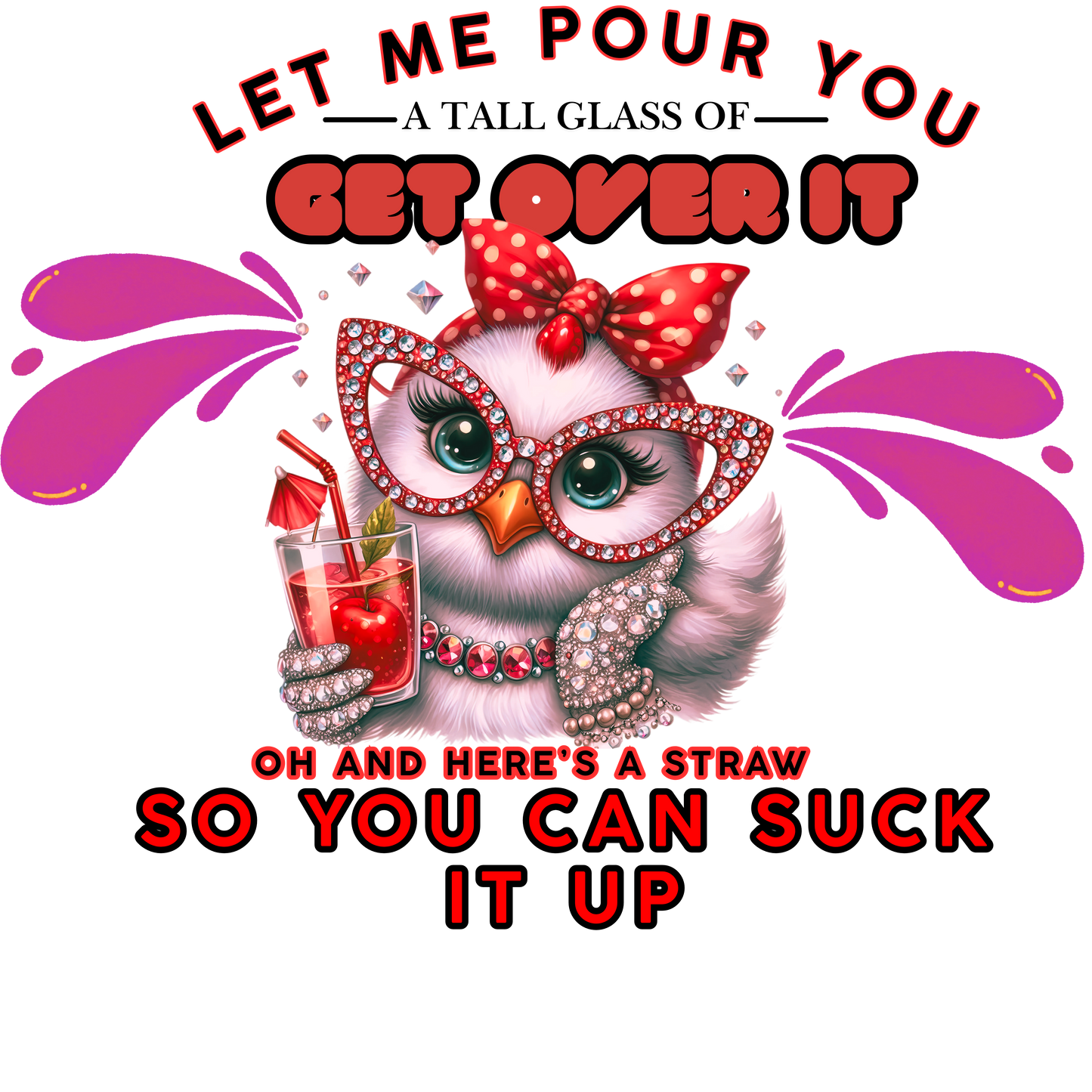 "Get Over It" Gildan 5.3 oz. T-Shirt