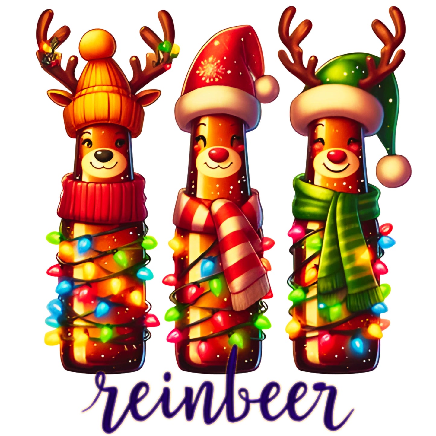 "Reindeer drink" G185 Gildan Pullover Hoodie