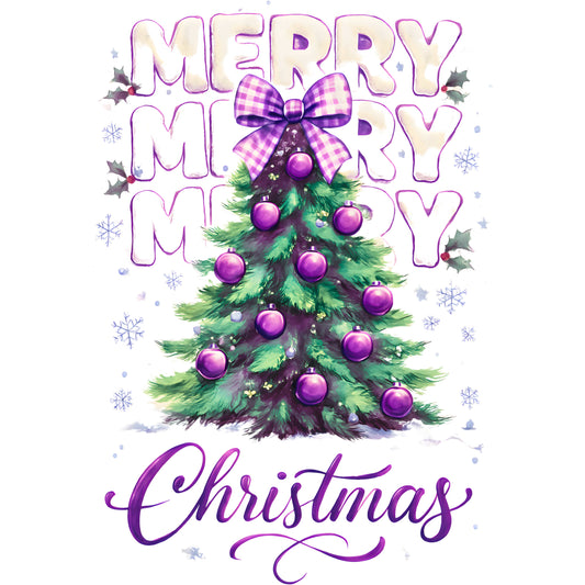 "Very Merry Christmas" G540 LS T-Shirt 5.3 oz.