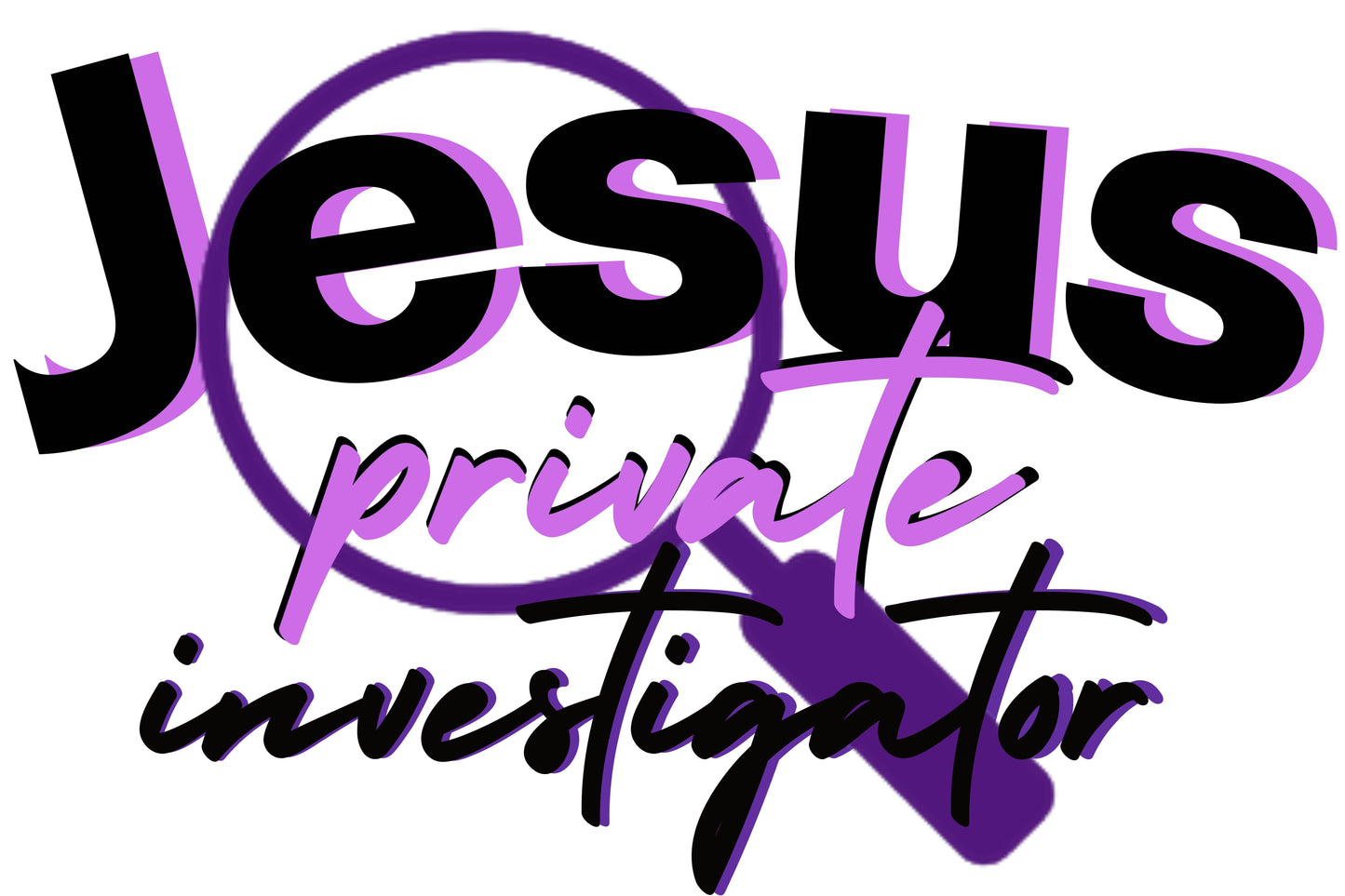 "Jesus Private Investigator" G500 Gildan 5.3 oz. T-Shirt