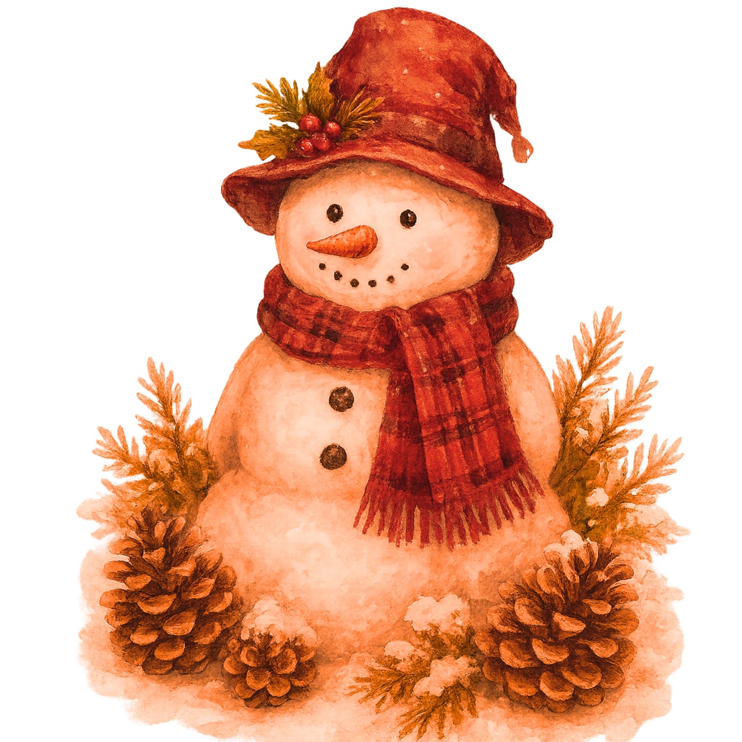 "Snowman" G540 LS T-Shirt 5.3 oz.