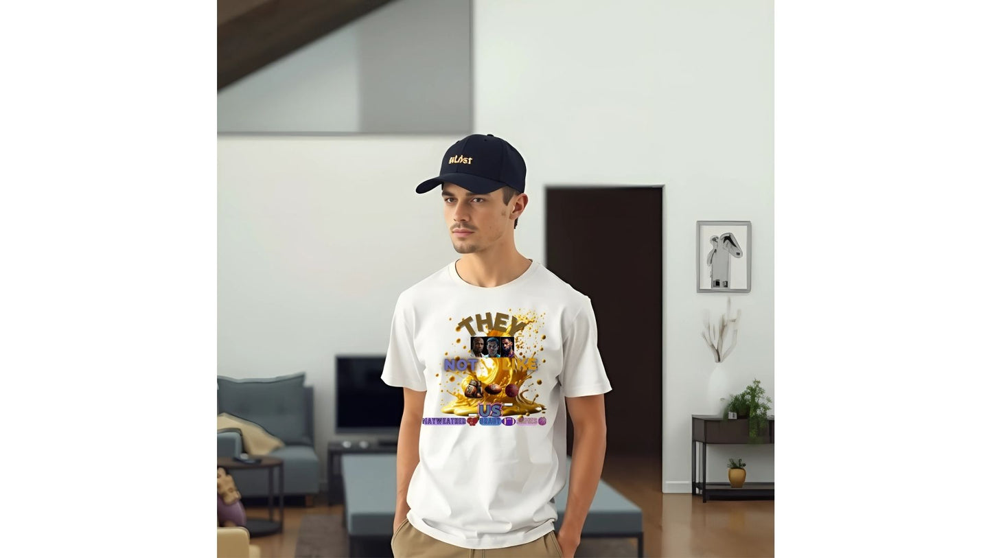 "They Not Like Us "Gildan Soft style Short Sleeve T-Shirt-Downloadable PNG