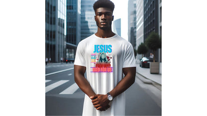 "Jesus Died for Us" Gildan Soft style Short Sleeve T-Shirt- Downloadable PNG