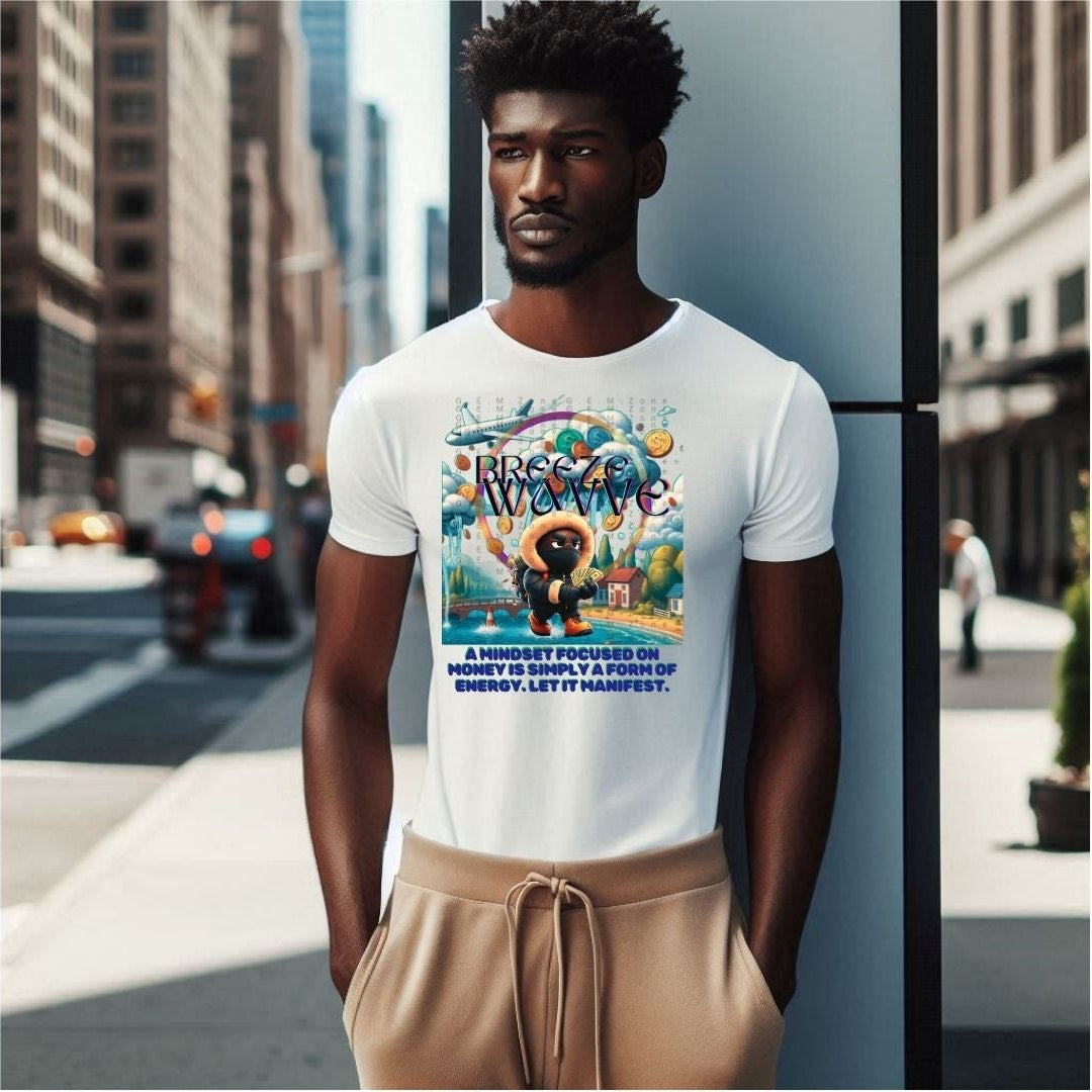 "BreezeWavve" Gildan unisex soft style Tee-Downloadable PNG