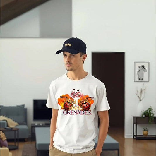 "Look Out" Sleeve T-Shirt-PNG Download