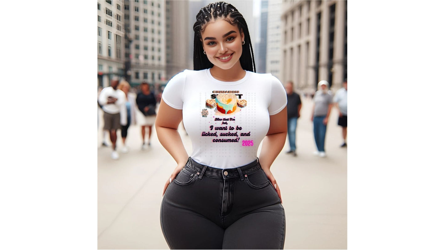 "Cinnabon Sweet" Gildan Soft style Short Sleeve T-Shirt-Downloadable PNG