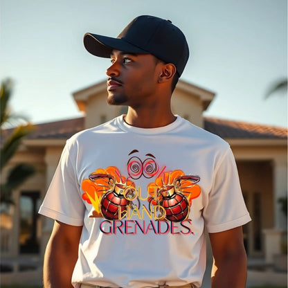 "Look Out" Sleeve T-Shirt-PNG Download