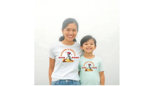 " Having a Mental Bake Down" Gildan Soft style Tee-Downloadable PNG