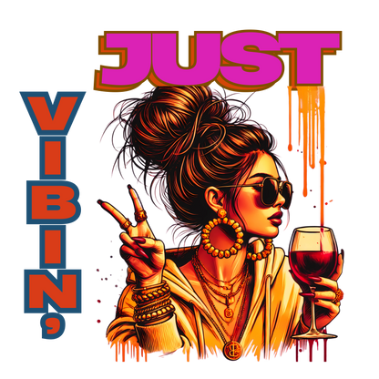"JustVibinToo" Gildan 5.3 oz. T-Shirt