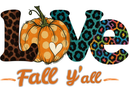 "Love Fall" G500 Gildan 5.3 oz. T-Shirt