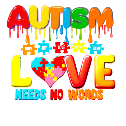"Autism Love02" Gildan Soft style Tee