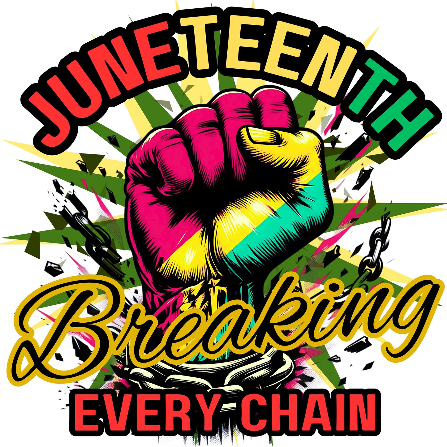 "JUNETEENTH" Gildan 5.3 oz. T-Shirt