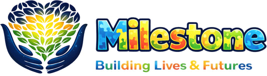 "Milestone Blue heart" G500 Gildan 5.3 oz. T-Shirt